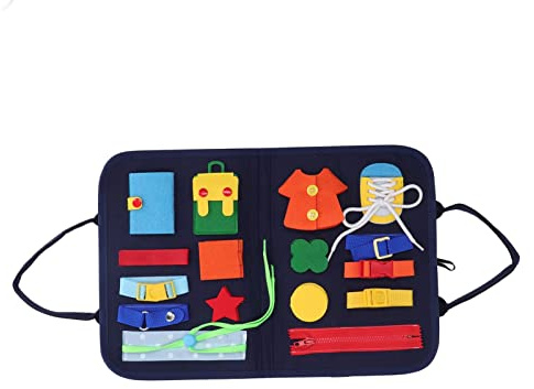 Cygmophing Bambino occupato Board Lettera Ortografia Apprendimento autodiretto Modello di alfabeto portatile Giocattoli sensoriali educativi per bambini