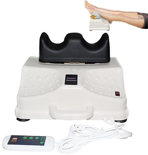Massaggiatore per piedi oscillante, esercizio aerobico passivo con velocità regolabile a 10 livelli e tempo di 5-30 minuti, macchina per il fitness Blood Chi per alleviare l'affaticamento