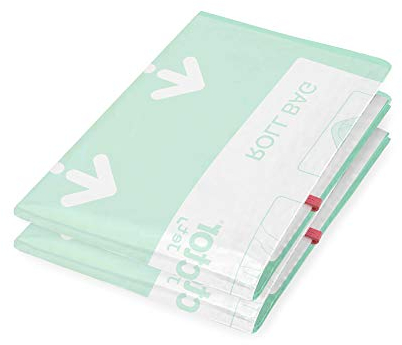 Compactor Roll UP Sacchetti Compressione a Vuoto Set di 2. Taglia L, 55x70 cm, Colore Verde