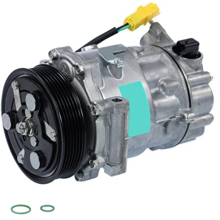 BESTPRICE Kompressor Klimaanlage mit Keilrippenriemenscheibe für SANDEN SD7V16