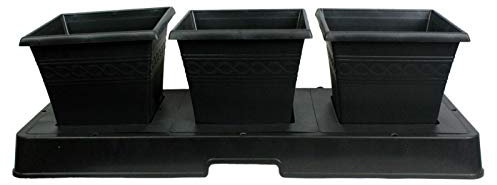 Muddy Hands 3 Pot Grow System Kit Hydroponics AutoPot Automatic Self Watering Pots