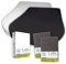 Dexitex - Bettlaken Wohnwagen Queensbett - 3er Set - 1 Molton, 2 Spannbettlaken - Anthrazit- Bettlaken aus hochwertiger Baumwolle -Oeko-TEX - Multi-Stretch-Spannbettlaken für Wohnmobil und Wohnwagen
