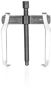 BILITOOLS 6 2 Jaw Gear Puller, Small Bearing & Pulley Removal Tool, Internal External Reversible for Flywheel, Gears & Pulleys