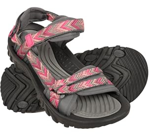 Mountain Warehouse Cyprus Womens Summer Walking Sandal Dark Pink 5