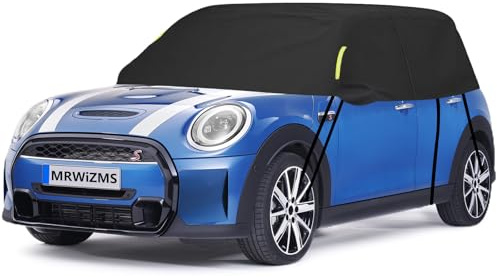 Semi-skyddande BMW Mini Cooper-skydd, vind- och UV-beständiga för alla väderförhållanden, halvgarage ersättning för BMW MINI Cooper