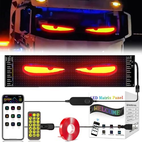 Mersidany 2pcs LED Screen