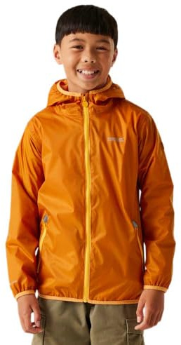Regatta Levier II Veste imperméable pour enfant, respirante et durable – Parfaite pour l'extérieur, la marche, la randonnée et le camping