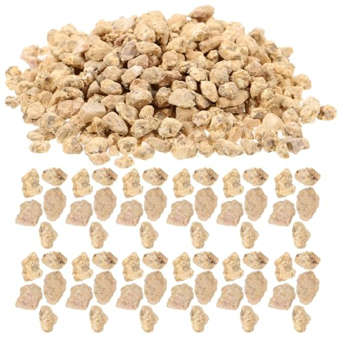 TOYZFRIENDY Pietre Decorative Naturali 3-5mm 50g per Paesaggi Ferroviari e Micropaesaggi, Materiale Lapideo per Decorazioni da Giardino e Acquario, Accessori per Diorama e Tavoli da Sabbia