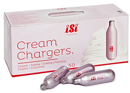 Isi 50 Bombolette usa e getta per panna montata