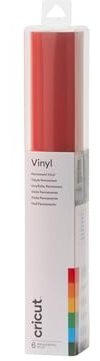 Cricut Permanent Vinyl | Brights | 30.5cm x 30.5cm (12 x 12) | 6 x Self Adhesive Vinyl Sheets | for use with All Cricut Cutting Machines