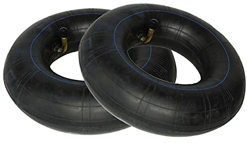 SECURA 2x chambres à air 15x6.00-6 avec valve coudée compatible avec tondeuse autoportée