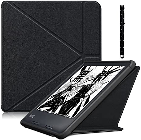 Acelive Étui Housse Coque pour Kobo Libra 2 (7 Pouces) eBook avec Support et Sommeil/Réveil Automatique