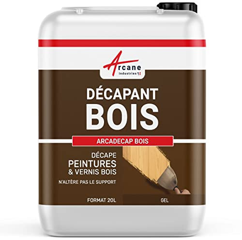 Detergente decapante, Decapante para barnices y esmaltes sobre madera - 20 L - ARCANE INDUSTRIES