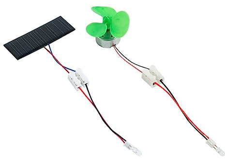 LIOOBO 1Ensemble Jouets Éducatifs Scientifiques Kit de Générateur Éolienne et Solaire pour Expérience de Bricolage Renouvelables