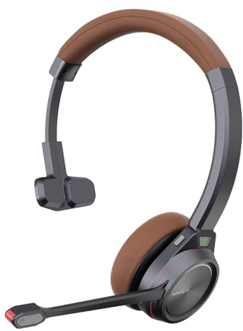 MAIRDI Casque Bluetooth avec microphone antibruit, casque sans fil pour bureau