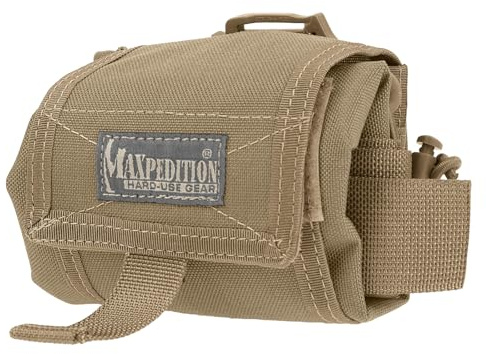 Maxpedition Mega Rollypoly Folding Dump Pouch (Khaki)