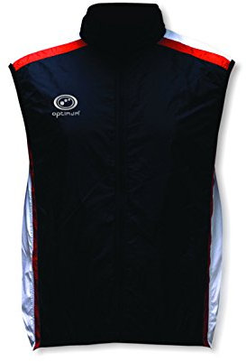 Optimum Weste Cycling schwarz/weiß/rot M