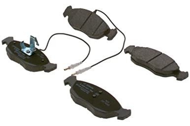 Bosch BP612 - Plaquettes de Frein Avant pour Voiture - Qualité Bosch - Réduction du Bruit et de la Poussière - Certifié ECE-R90 - Sans Cuivre - Jeu de 4 Plaquettes