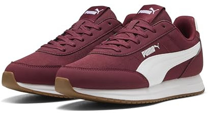 PUMA Unisex R78 Lightwind Sneaker, Team Regal Red White Gum, 42.5 EU