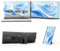 domyfan 15.6 Laptop Monitor Extender, 120% sRGB FHD 1080P IPS Laptop Screen Extender Detachable Dual Screen, Portable Monitor fit Laptops with HDMI/USB-A/Type-C Plug-Play for Windows, Mac, Android