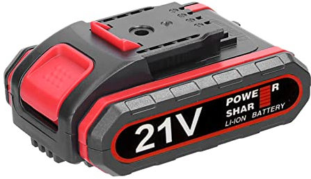 Batterie per trapani LVIFLOAE 21 Volt Batterie ricaricabili agli ioni di litio e adattatori per batterie Batterie elettriche di ricambio