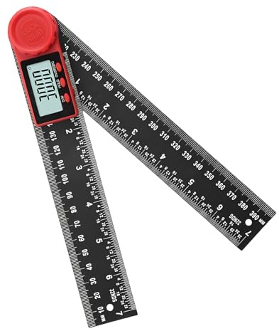 Angle Finder, Digital Angle Finder with LCD Display,Protractor Angle Measure Tool for Carpenter Construction, for Woodworking, Furniture, DIY, and Mechanical Applications