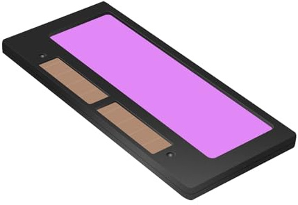 Verre de Soudeur Couleur réelle | Soudage de Verre de Protection Automatique | Lunettes d'assombrissement avec Objectif Clair Variable | Accessoires de Casque pour Les Hommes Femmes Part