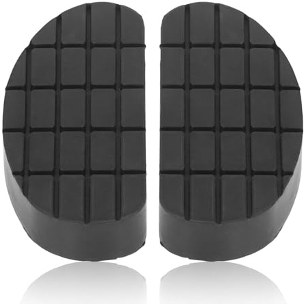 Jwthee 2 PCS tampone di Taglio dello Zoccolo in Gomma Morbido, Cuscinetti per zocciuli per zocciuli per pascoli e Mucca 4.3x2.1x0.8in Hoof Triming Pad hoof