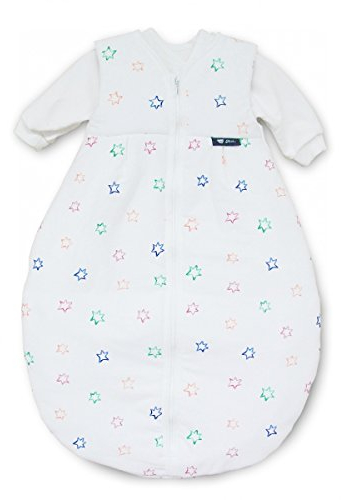 Alvi Kombi-Schlafsack 2-tlg. Bunter Stern 90 cm