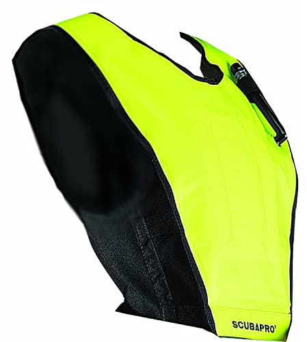 SCUBAPRO Cruiser Adult Diving Vest, Yellow/Black (Small)
