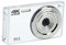 Cámara Digital 4K 44MP HD Mini Cámara, Cámara Compacta a Prueba de Golpes con Zoom Digital 16X de 2,8 Pulgadas, Cámara Vlogging de Bolsillo para Fotografía (Plata)