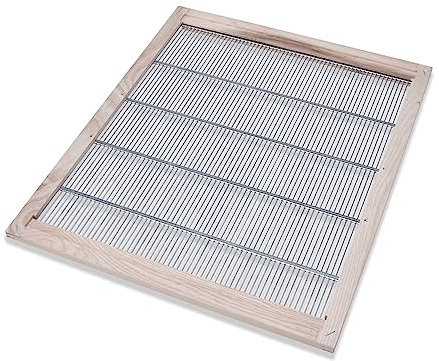 Absperrgitter Zander im Hartholzrahmen (520 x 420 mm)