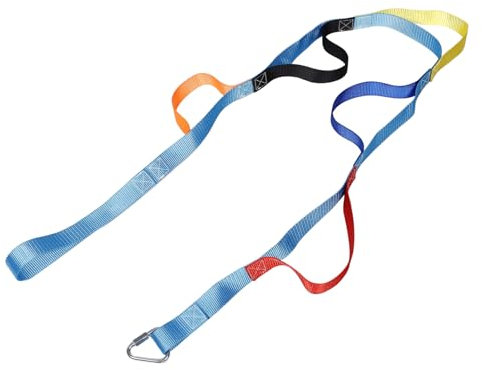 FUNNETOYU Scala Di Cordata Per Ragazzo Ragazza Scala Per Arrampicata Corda Morbida Gioco All Aperto Per Attività Fisica Con Gradini Sicura e Versatile Per Giocare e Allenarsi All Esterno