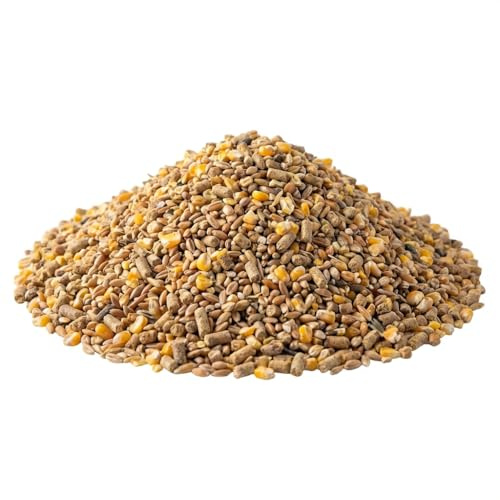 Range Layers Mash Chicken Feed 20kg – Complete Poultry Food with Wheat – Herbal Layers Pellets for Hens – Includes Free Perfectonish Gloves