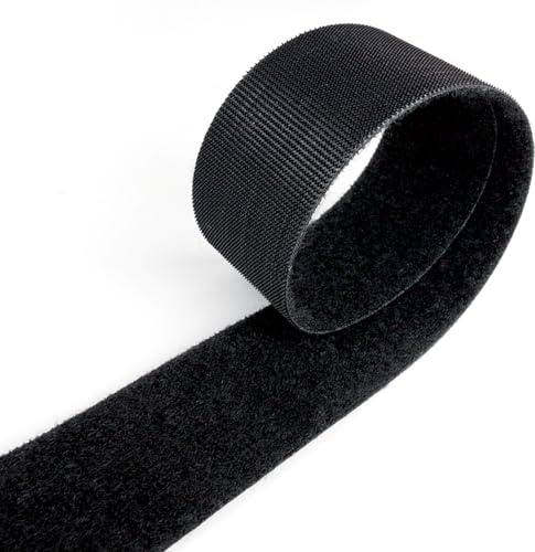 VELCRO Brand ONE-WRAP - Rotolo di nastro adesivo, riutilizzabile, autoadesivo, per la gestione dei cavi, standard da 25 mm, resistente da 50 mm, extra largo 107 mm, resistente (50 mm x 3 m)