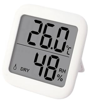 Hygrograph Indoor Household Electronic Thermometer Wet and Dry Digital Display Wall Mounted Room Temperature Table