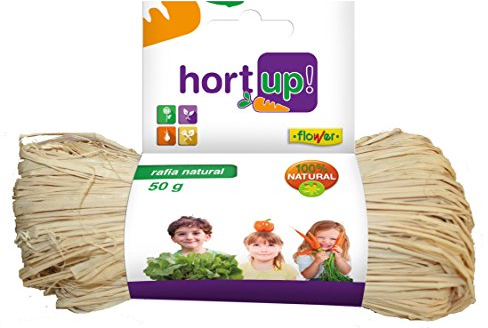 Flower 55082 – hochwertiger Naturbast, 50 g