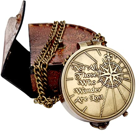 Nagina International Horloge hublot 6 Pouces, Finition Laiton Laiton, décor Nautique Marin