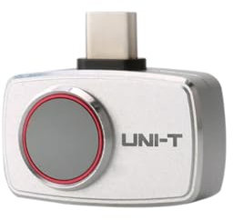 UNI-T UTi720M Thermal Camera Android USB-C 256x192 IR High Resolution Infrared Cameras Thermal Imaging Camera for Smartphones, Thermal Imager 7 Palettes 25Hz Refresh Rate 49152 Pixels, Video Record