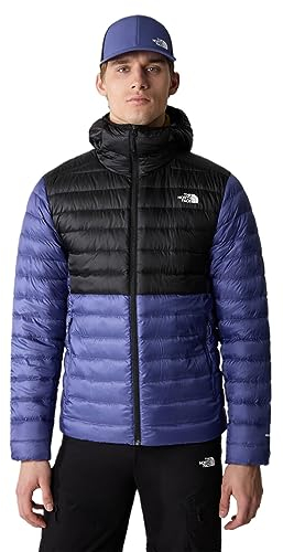 The North Face - Piumino con cappuccio da uomo Resolve - Cave Blue/TNF Black, M
