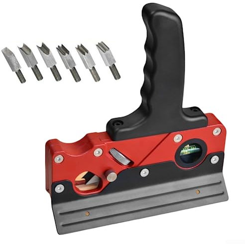 Pialla a mano smussata con manico di supporto per falegnameria per la lavorazione del legno