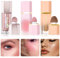 3 Pack Liquid Contour & Highlighter & Blush Makeup Set, Blush Cosmetics Stick, Highlighter Beauty Contour Stick, Weiches, leichtes, atmungsaktives Gefühl Eingebauter Schwamm Spitze