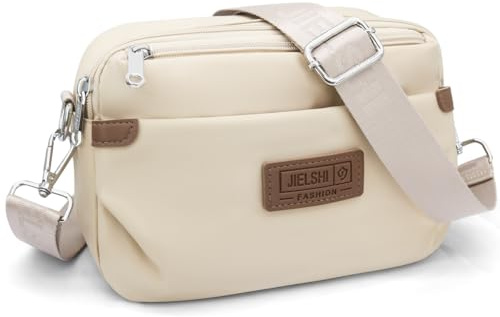 REETEE Bolso Bandolera Pequeño Mujer Casual Impermeable Con Correa Ajustable - Cruzado de Hombro Para Viajar, Escuela