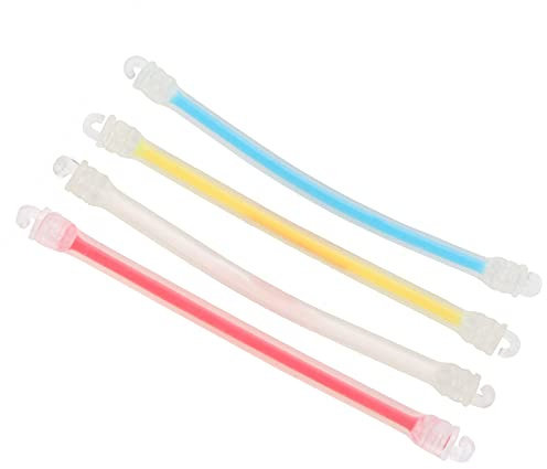 aqxreight Amortiguadores de vibración de raqueta de tenis de 4 piezas Amortiguadores de silicona de doble gancho, el gancho doble no mantiene el gancho en su lugar, también de manera efectiva