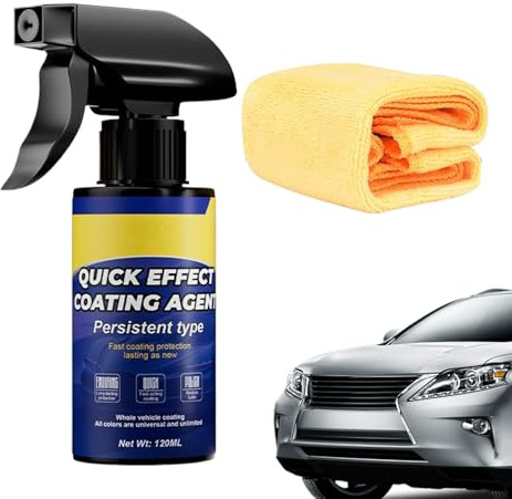 Spray Rivestimento Nano Per Auto | Agente Verniciatura Veicolo,Spray Multifunzionale Idrorepellente Per SUV Pneumatici Protezione Plastiche - Restauro Esterno Veicoli Auto SUV