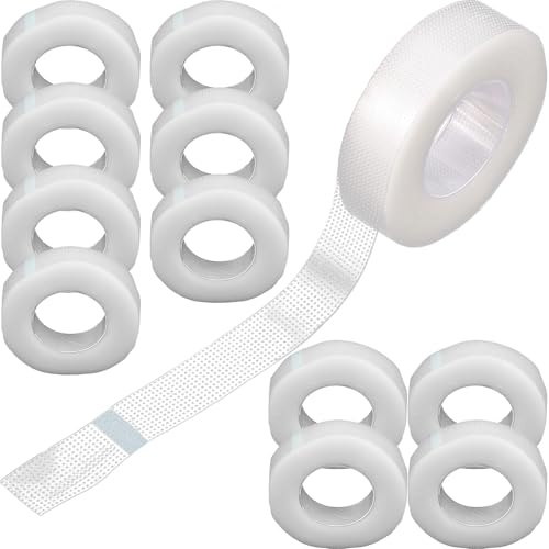 ADOCARN 12 Rolls Tapes First Aid Supplies Thin Breathable Pe Material No Skin Damage First Aid Wound Dressing Professional Elastic Closure Strips