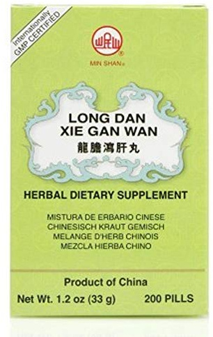 Long Dan Xie Gan Wan, 200ct, a.k.a. Snake & Dragon, Gentiana Liver Teapills