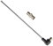 FeinTech TZA00800 UKW Teleskop-Antenne mit IEC-Stecker Adapter FM DAB DVB-T