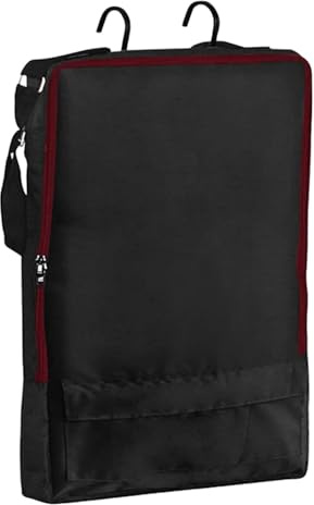 Sharplace Horse Tack Carry Bag Bridle Halter Bag Pouch Holder Portable with 3 Prong Tack Rack Sturdy for Headstalls Bits Bridle Harness