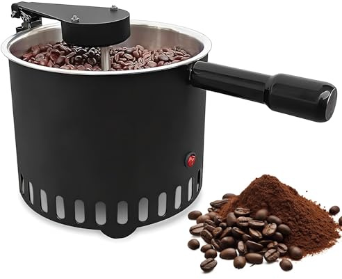 Enfriador de granos de café eléctrico, 600 g de máquina de enfriamiento de tostadores rápidos con pantalla de filtro de acero inoxidable, lograr un mejor sabor a café, para enfriamiento tostado